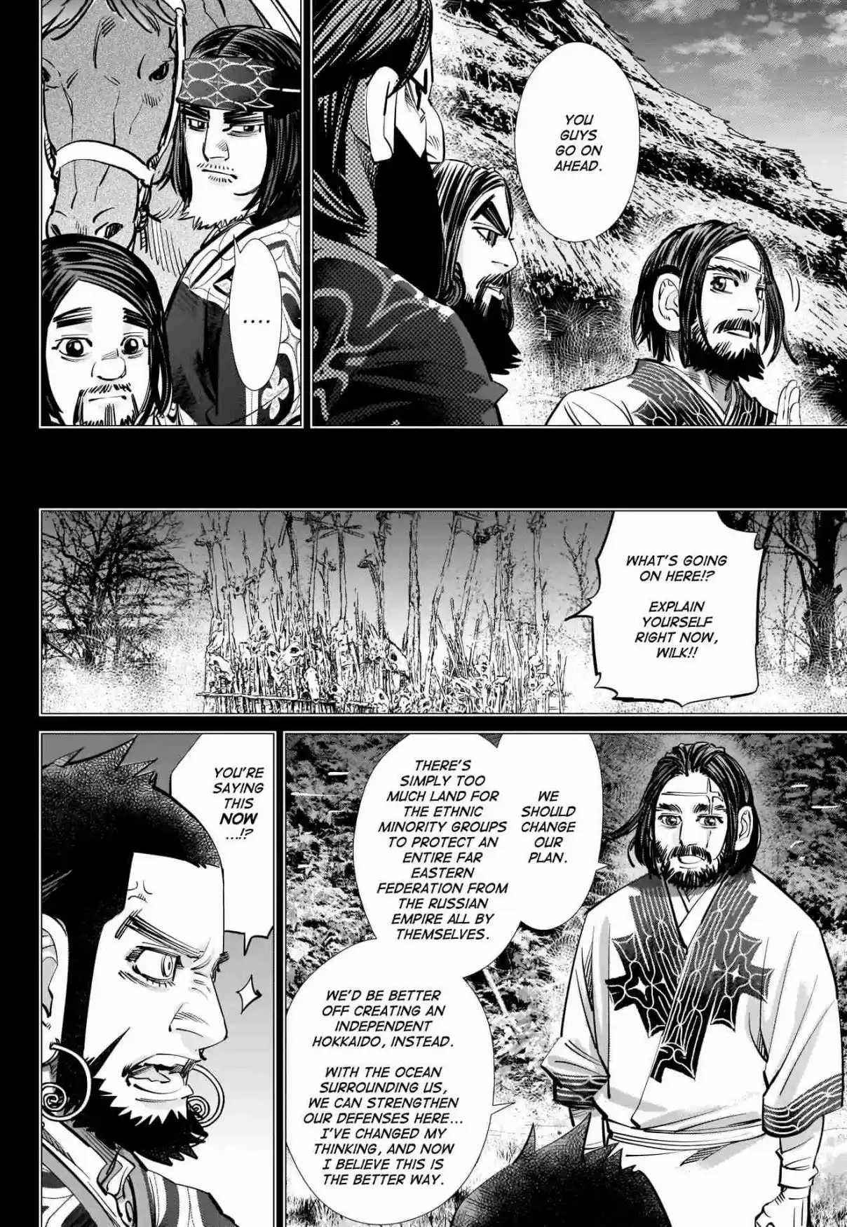 Golden Kamuy Ch. 267 Severed
