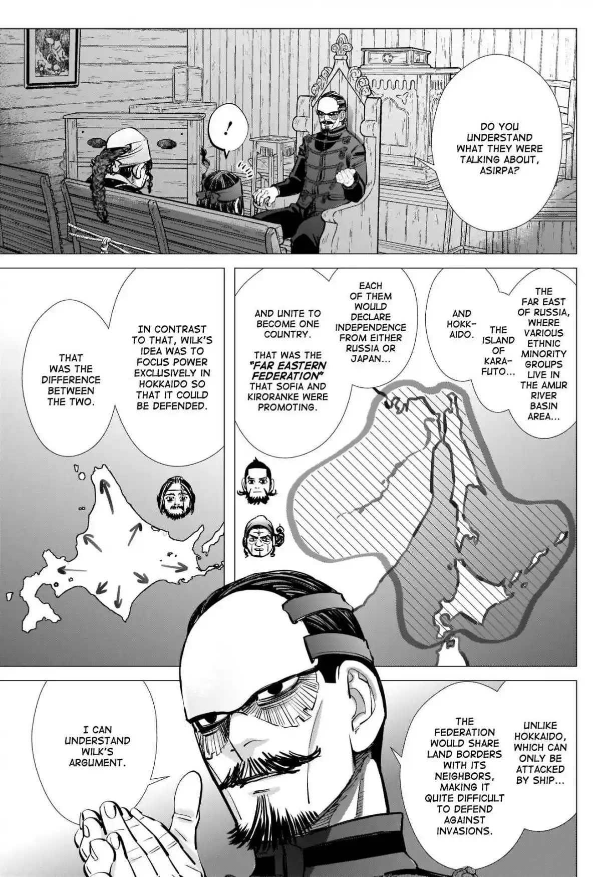 Golden Kamuy Ch. 267 Severed