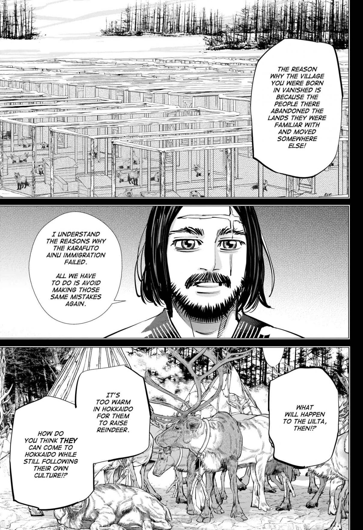 Golden Kamuy Ch. 267 Severed