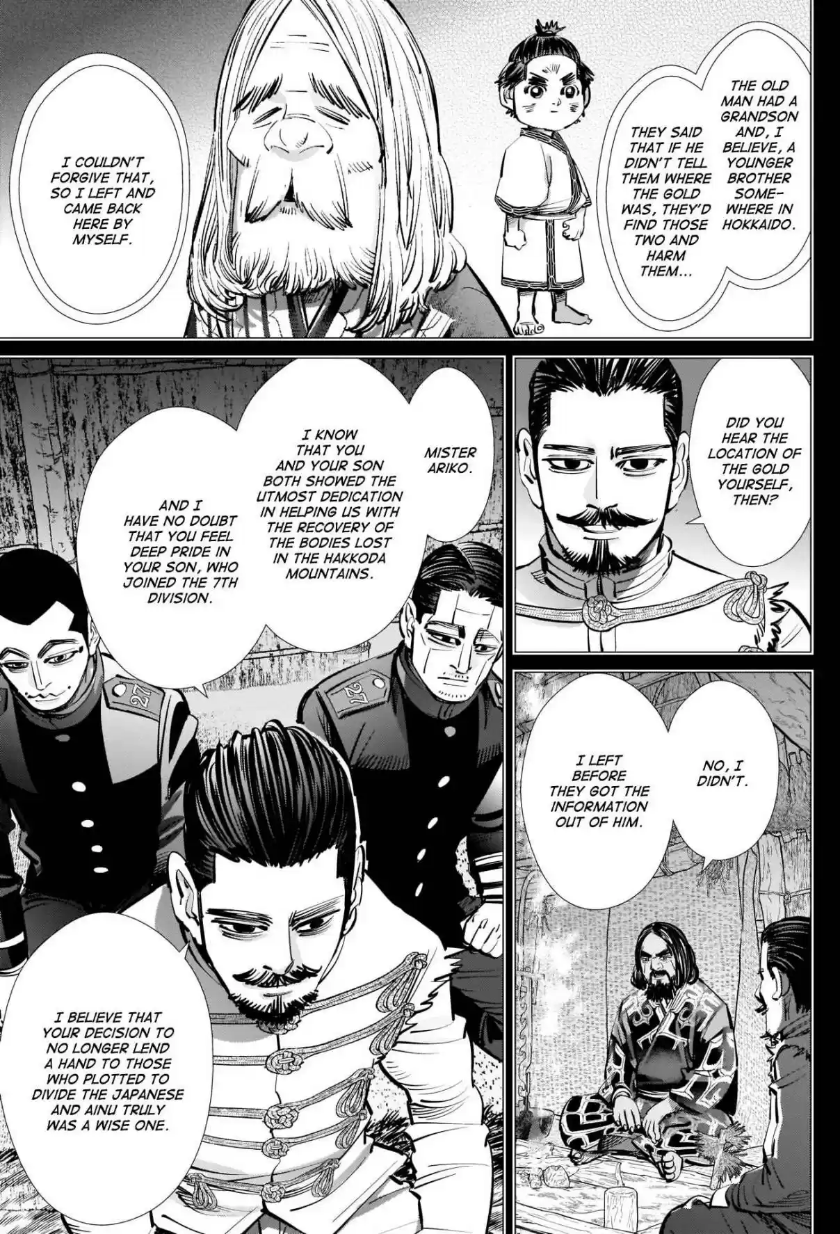 Golden Kamuy Ch. 268 A Single Poison Arrow