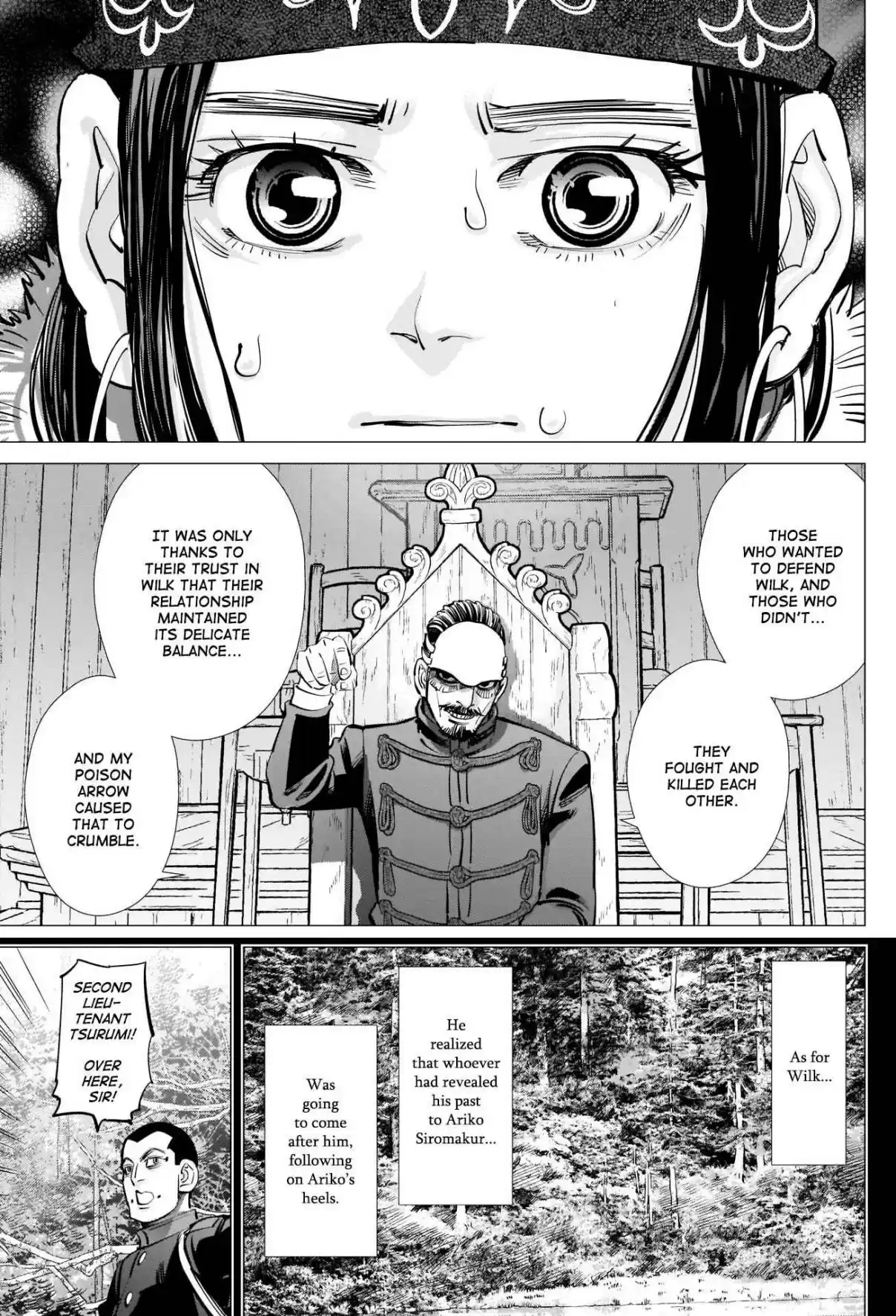 Golden Kamuy Ch. 268 A Single Poison Arrow