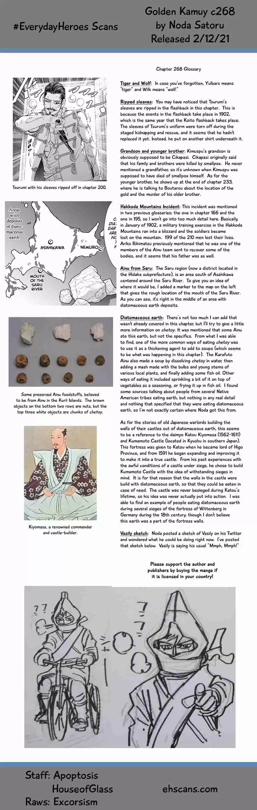 Golden Kamuy Ch. 268 A Single Poison Arrow