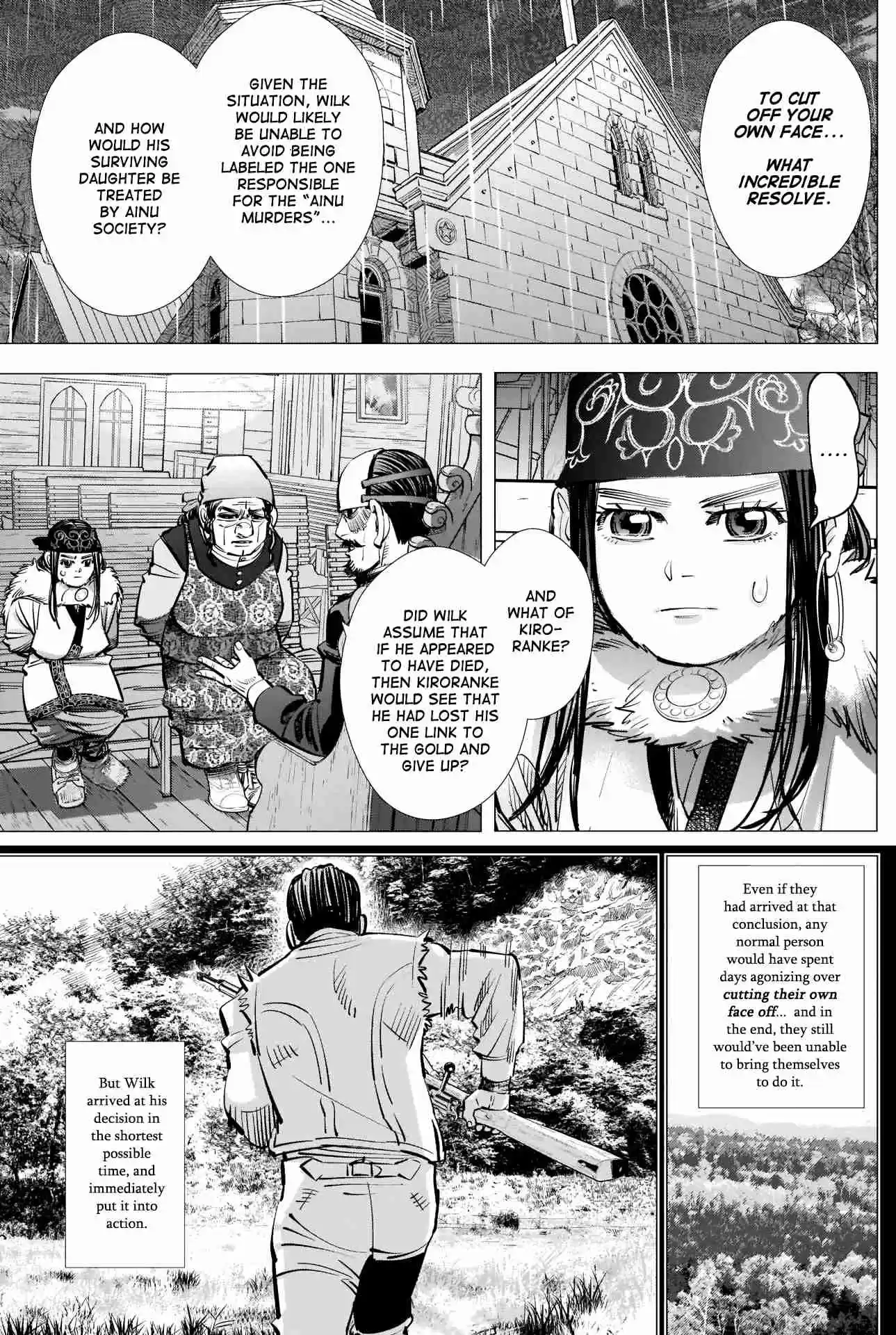 Golden Kamuy Ch. 269 Wilk's Way of Doing Things