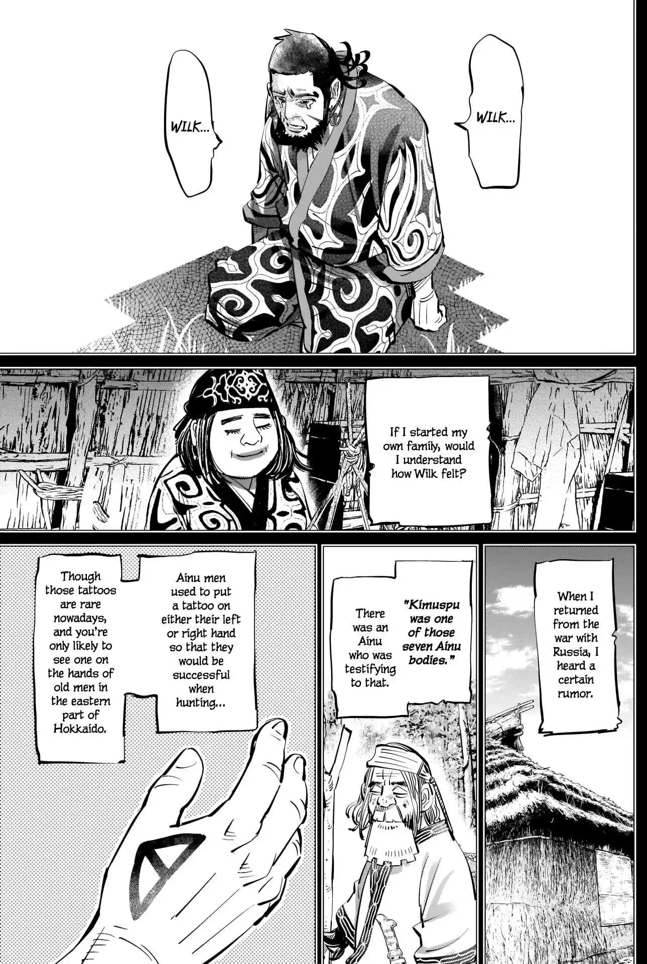 Golden Kamuy Ch. 269 Wilk's Way of Doing Things