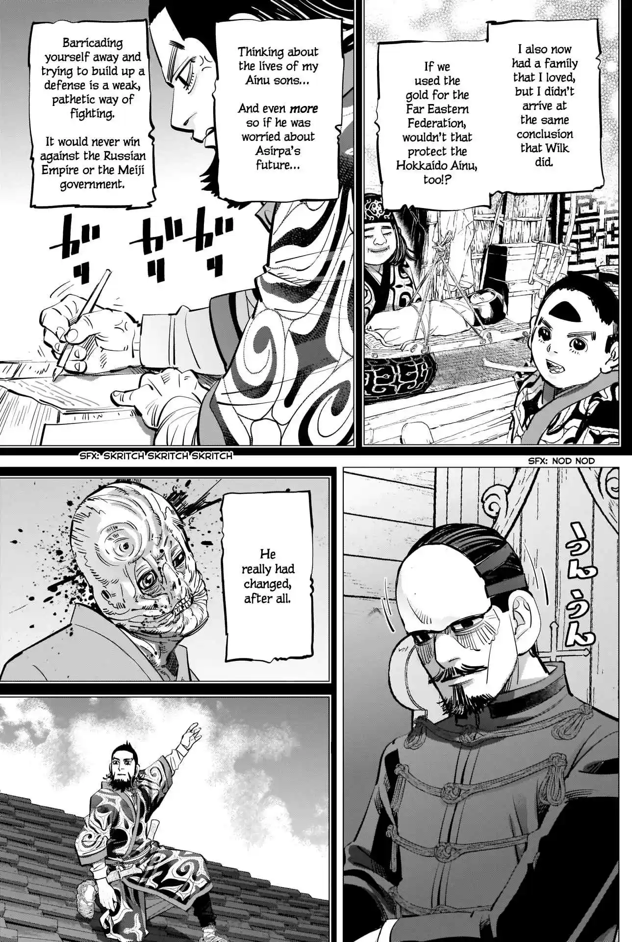 Golden Kamuy Ch. 269 Wilk's Way of Doing Things