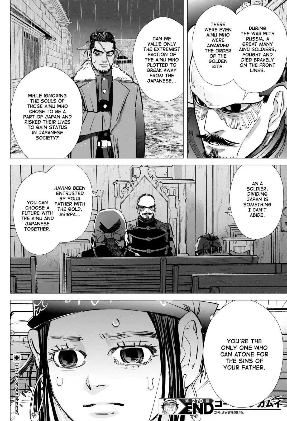 Golden Kamuy Ch. 270 The Cause of It All