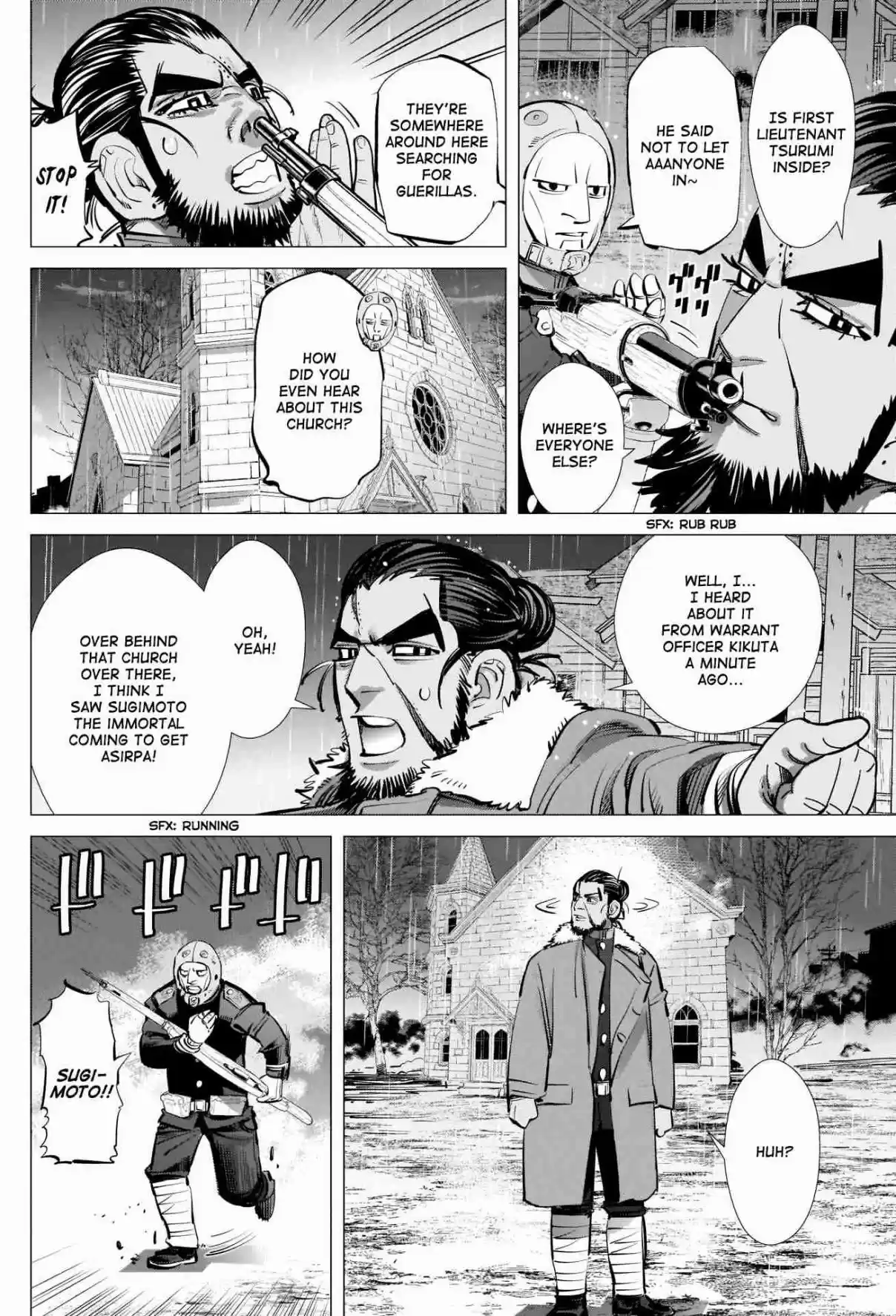 Golden Kamuy Ch. 271 A Mottled Gold Coin