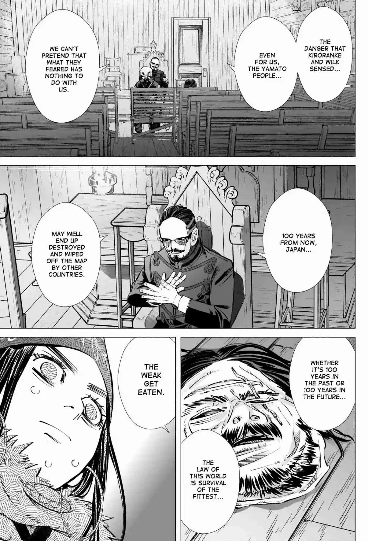 Golden Kamuy Ch. 271 A Mottled Gold Coin