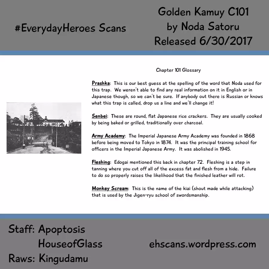 Golden Kamuy Ch.101