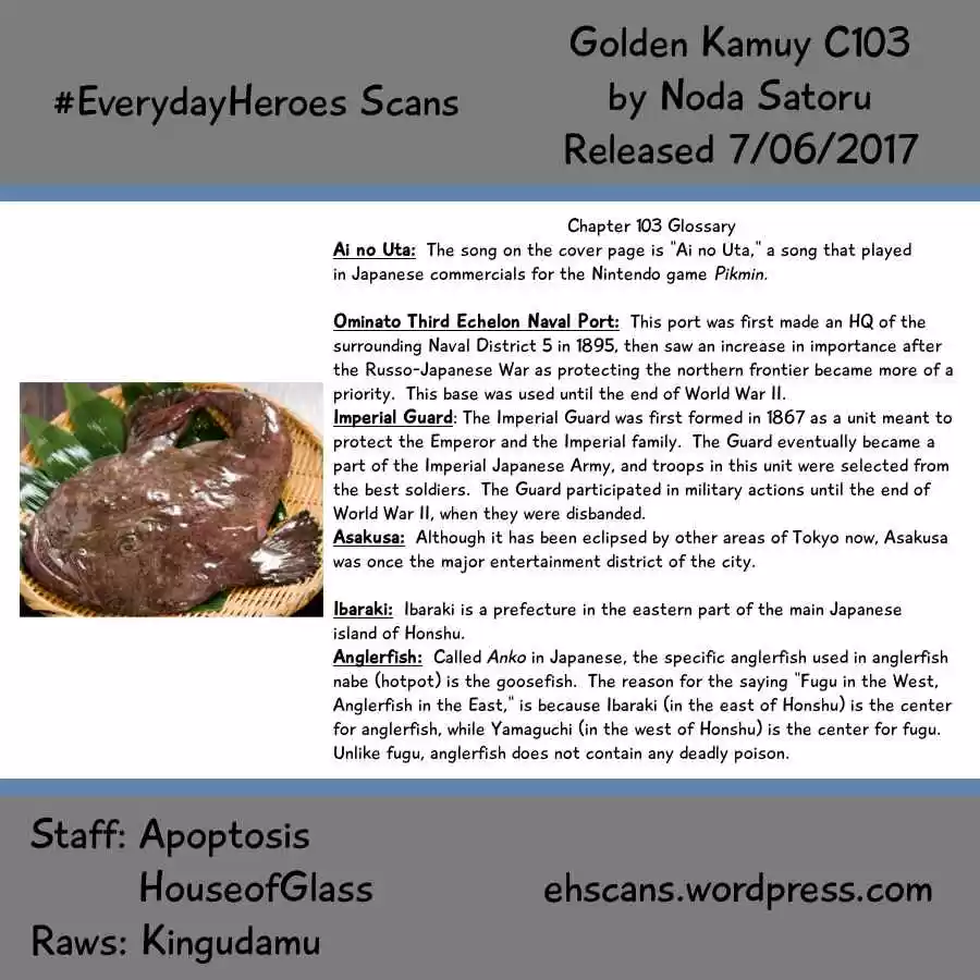 Golden Kamuy Ch.103