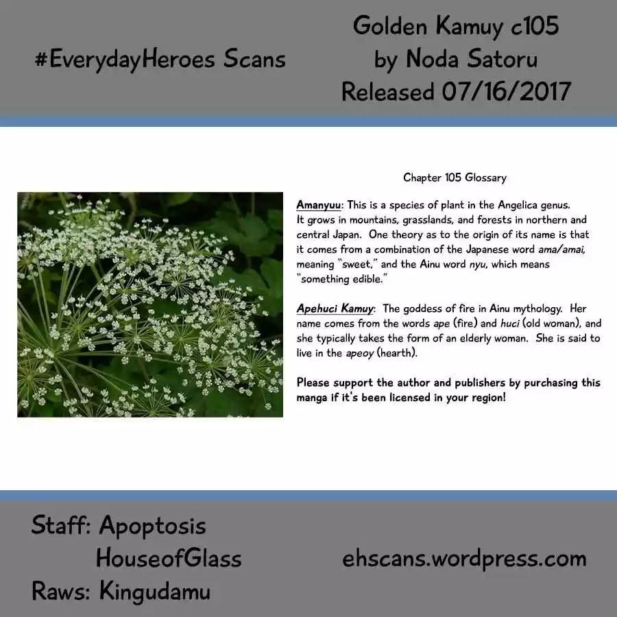 Golden Kamuy Ch.105