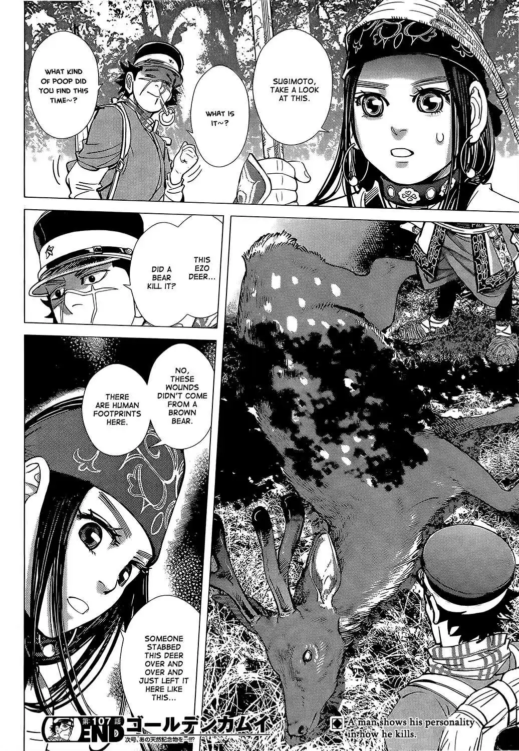 Golden Kamuy Ch.107