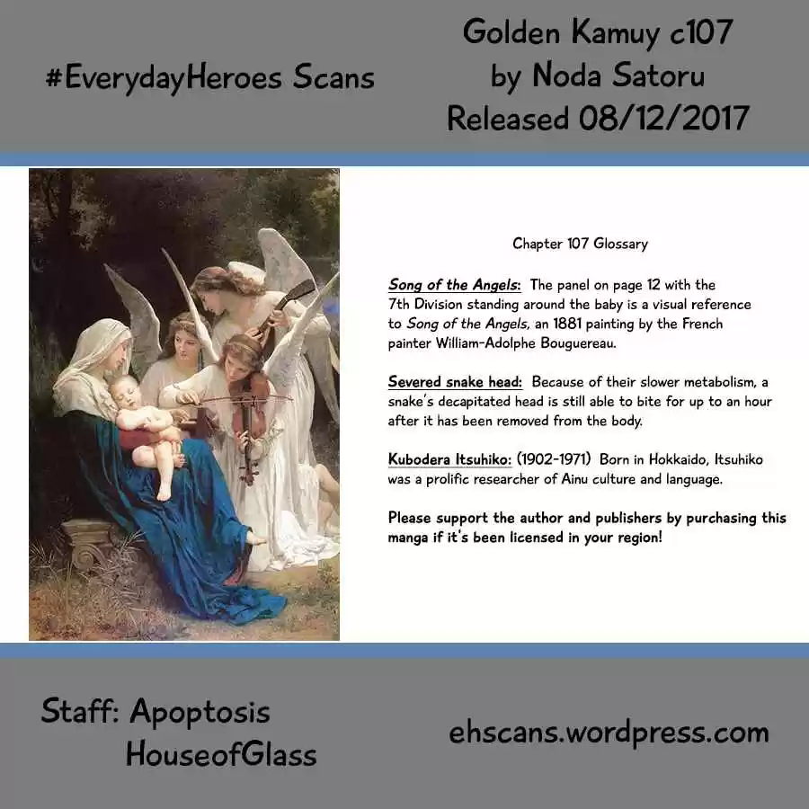 Golden Kamuy Ch.107