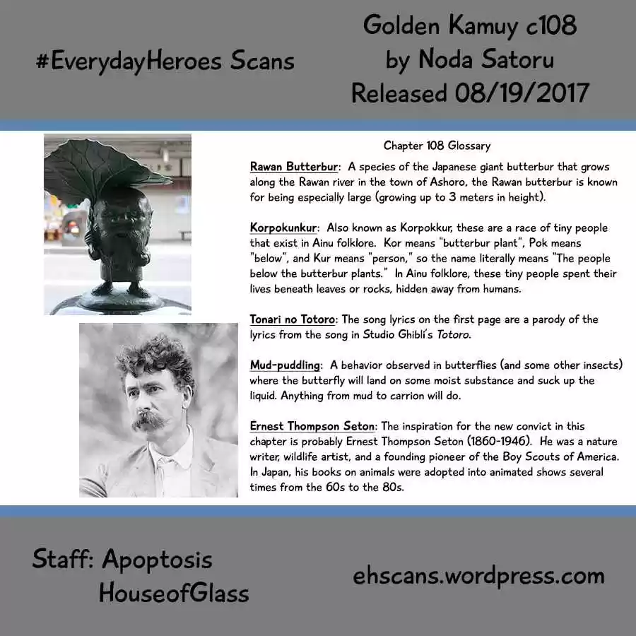 Golden Kamuy Ch.108