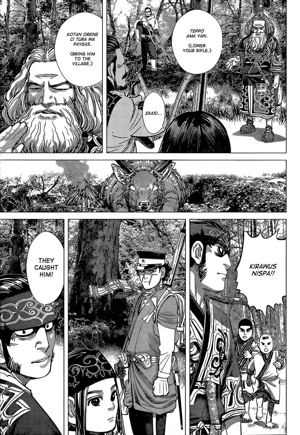 Golden Kamuy Ch.110