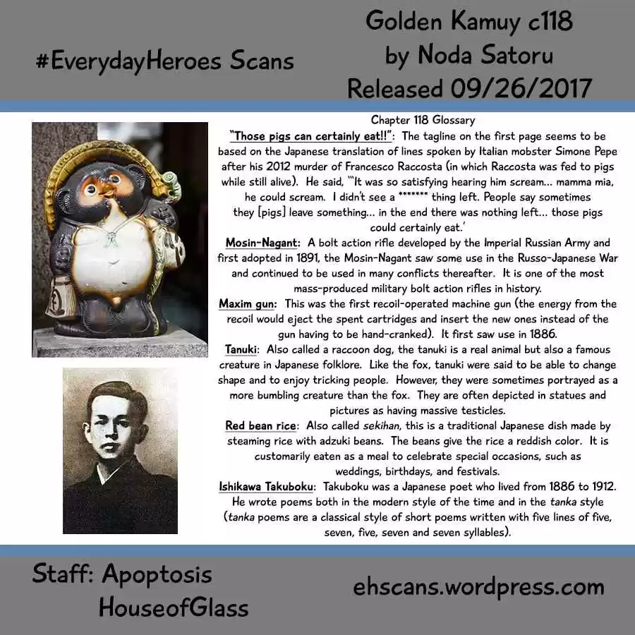 Golden Kamuy Ch.118