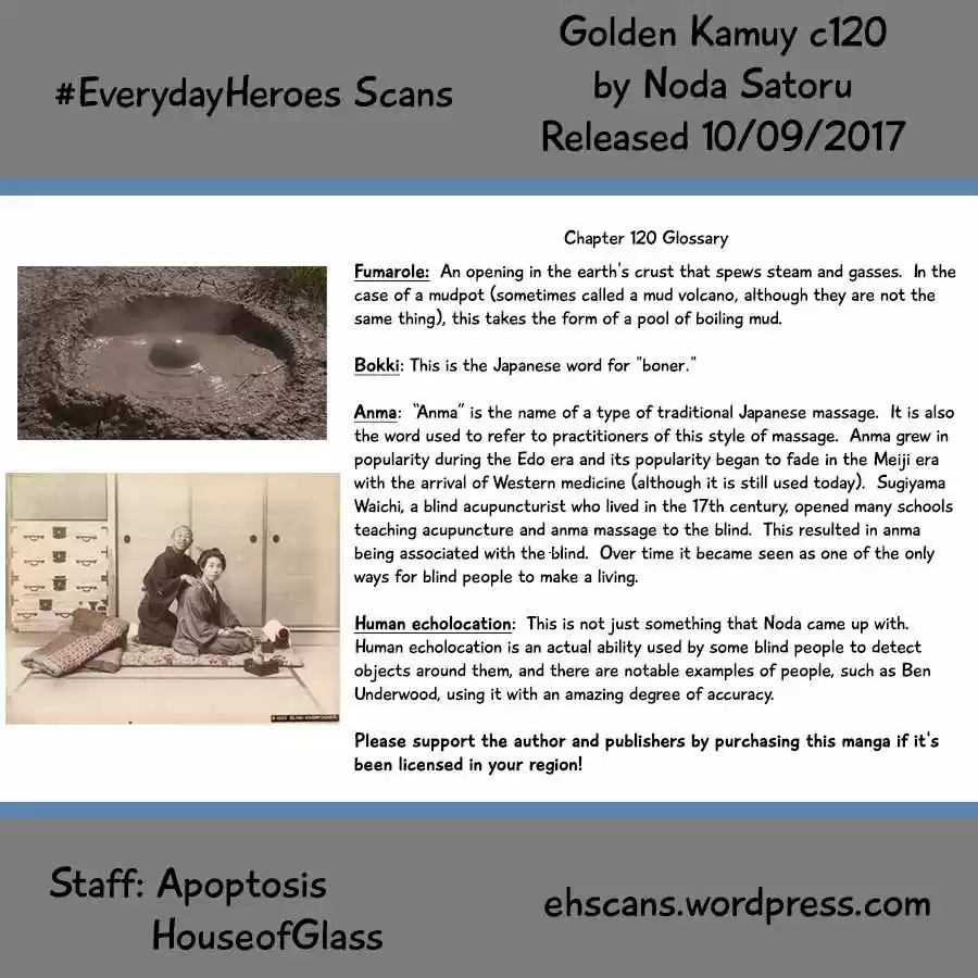 Golden Kamuy Ch.120