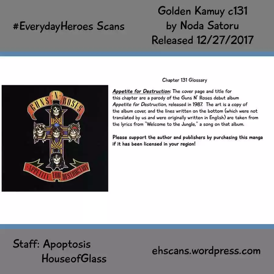 Golden Kamuy Ch.131