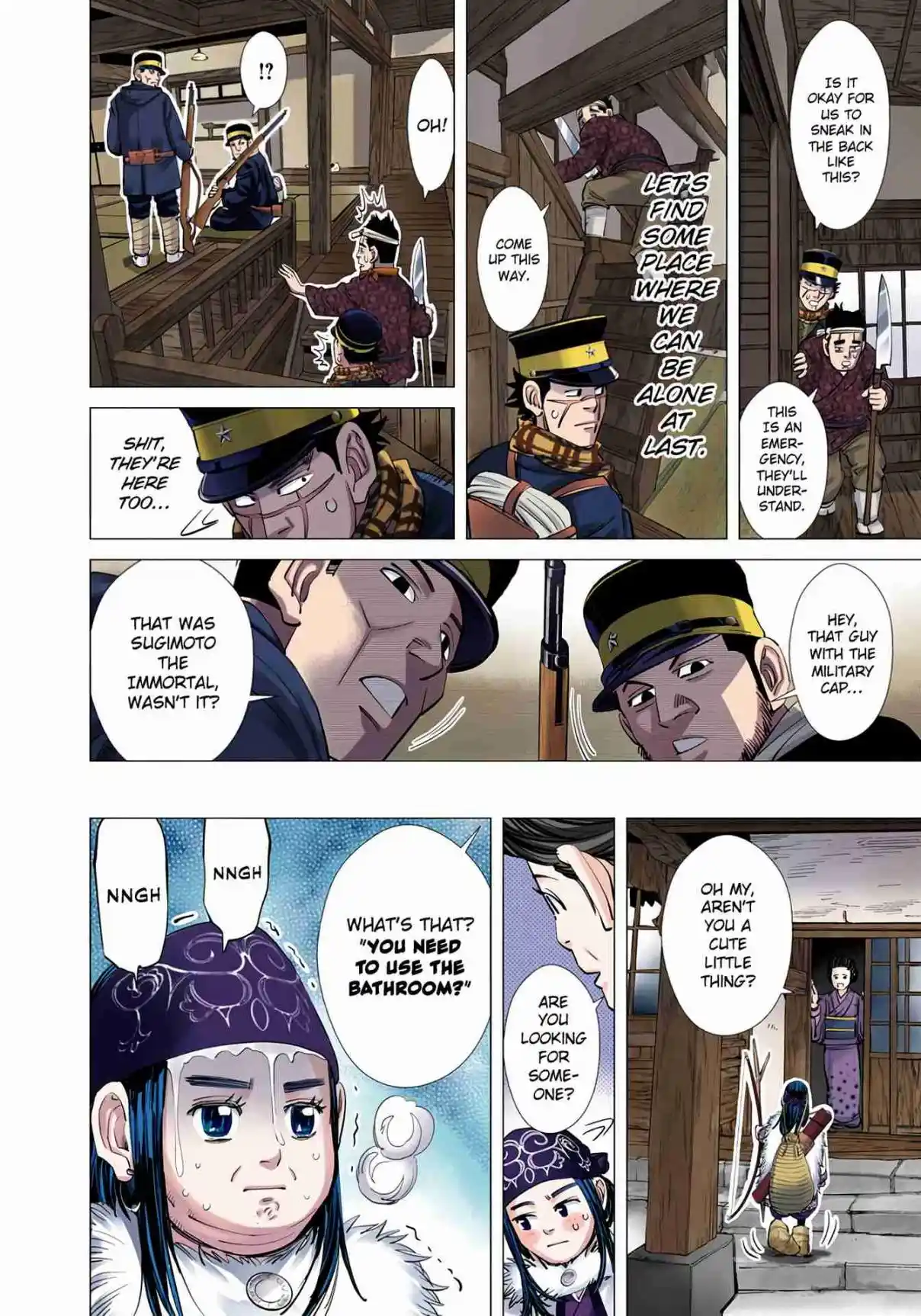 Golden Kamuy - Digital Colored Comics 40