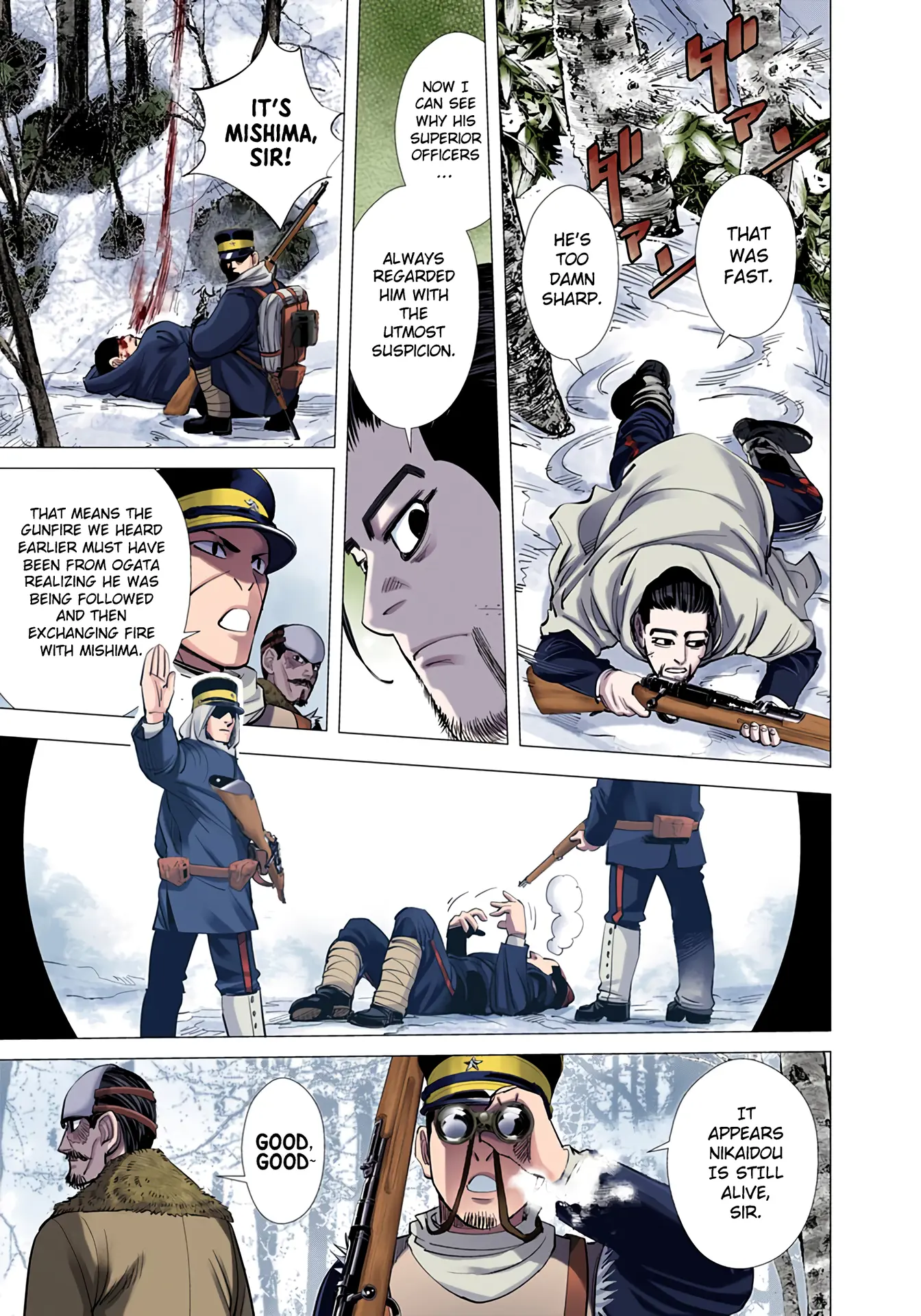 Golden Kamuy - Digital Colored Comics Vol.4 Chapter 46