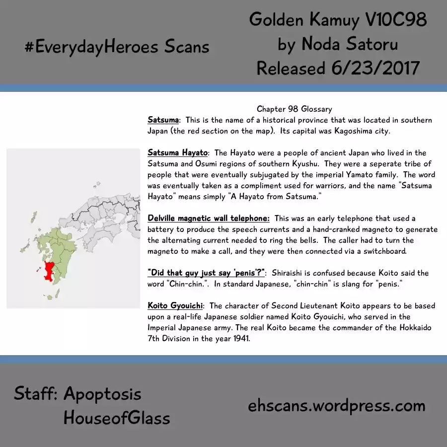 Golden Kamuy Vol.10 Ch.98