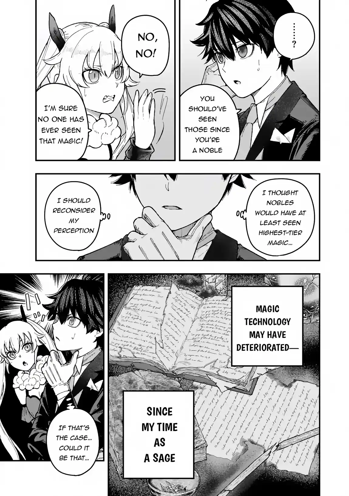 Gomi Ika da to Tsuihousareta Shounin, Jitsu wa Zensei Kenja Desu ~Shijou Saikyou no Kenja, Sekai Saikou Hou no Gakuen ni Kayou~ 3.2