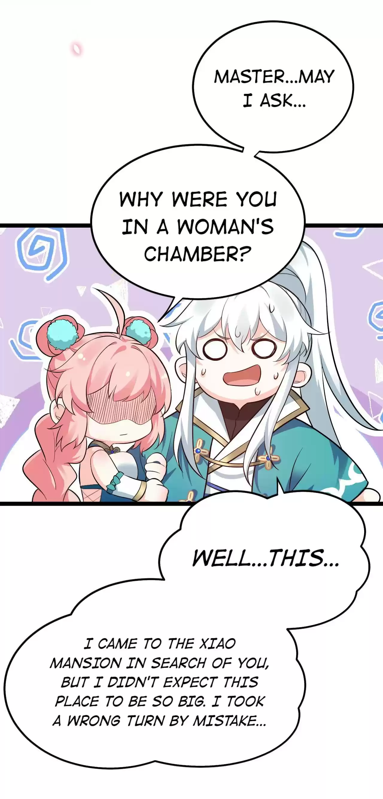 Good Disciple, Have Pity on Your Master! 38.1 Could It Be... Lover Boy?!