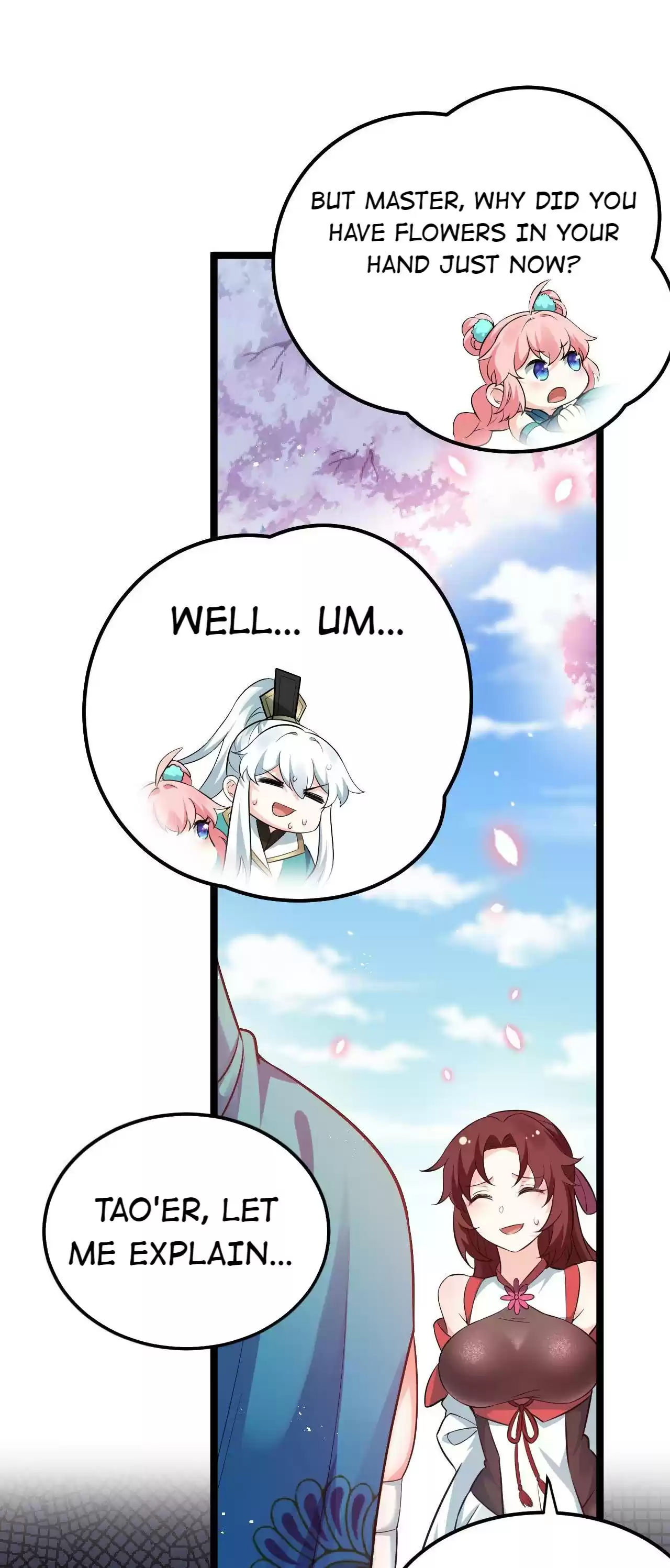 Good Disciple, Have Pity on Your Master! 38.1 Could It Be... Lover Boy?!