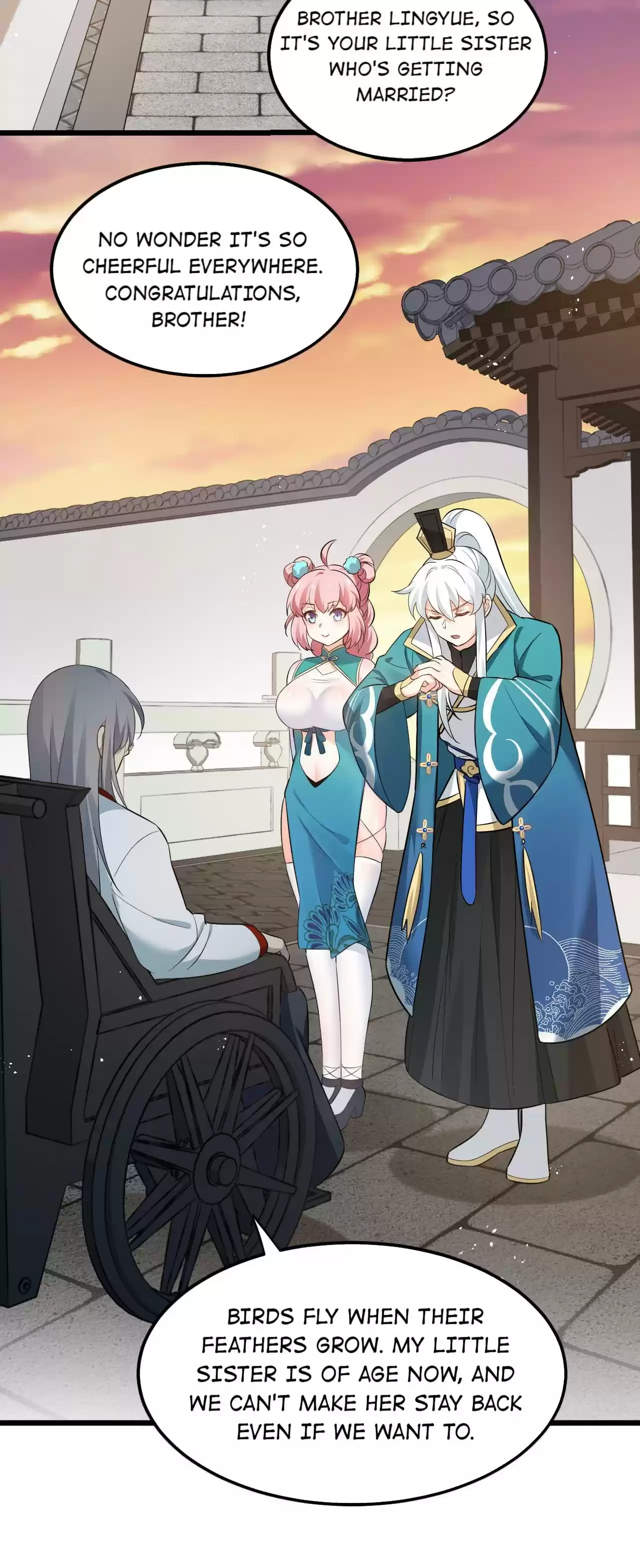 Good Disciple, Have Pity on Your Master! 38.1 Could It Be... Lover Boy?!