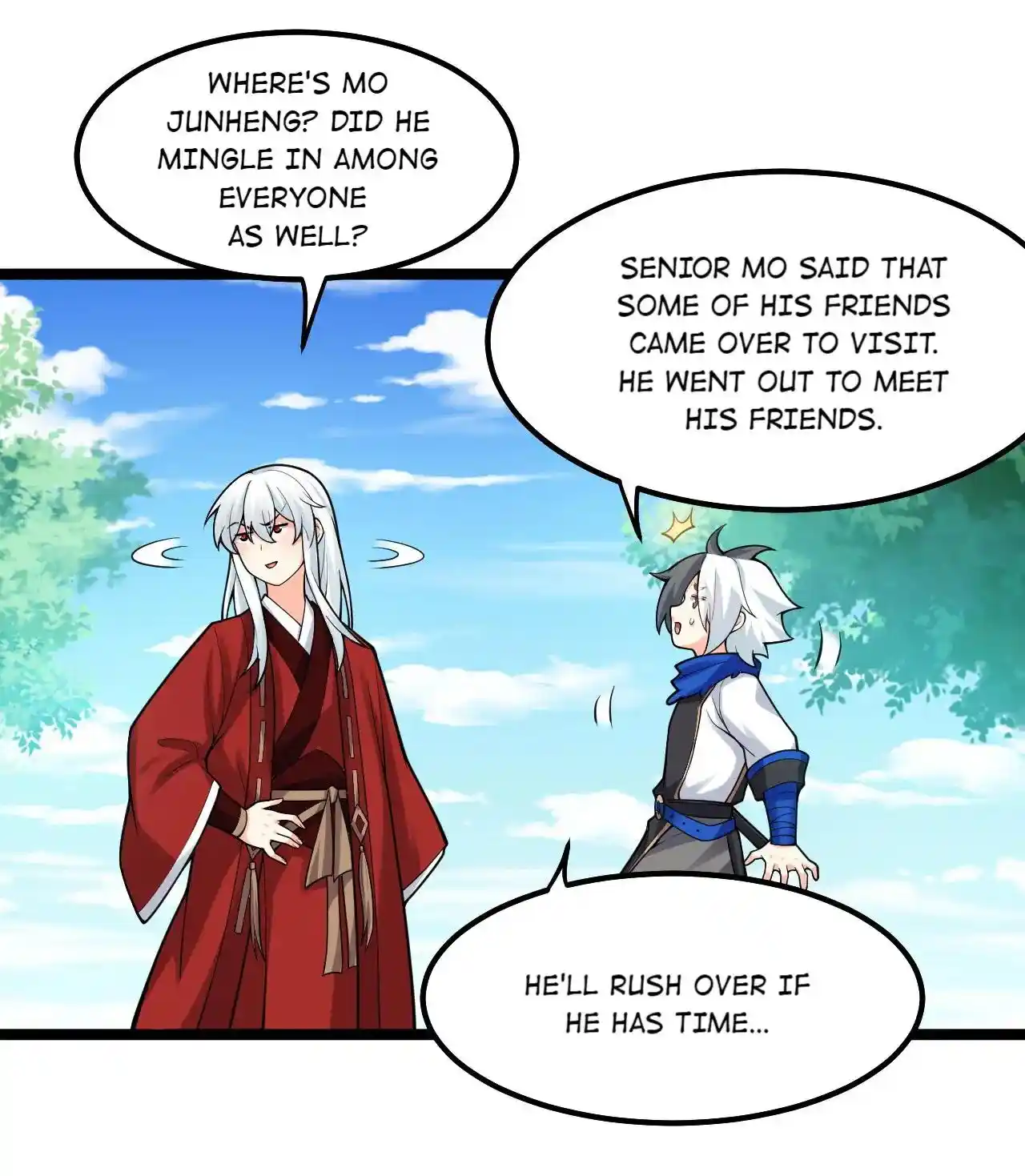 Good Disciple, Have Pity On Your Master! Chapter 110