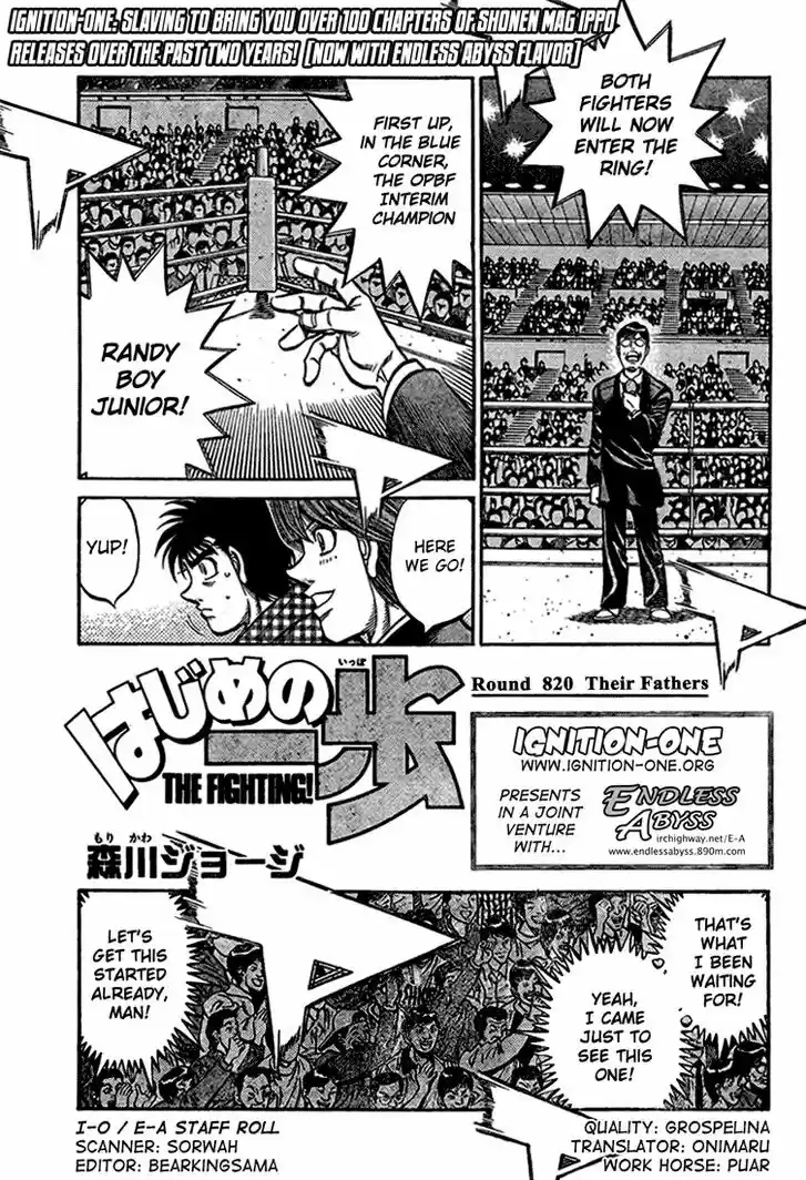 Granblue Fantasy dj - Sono Hitokoto wa Hajime no Ippo Ch.820