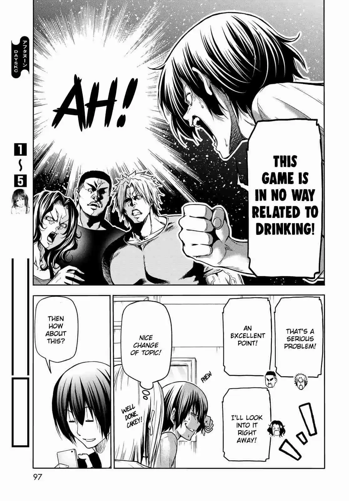 Grand Blue 70 Death game