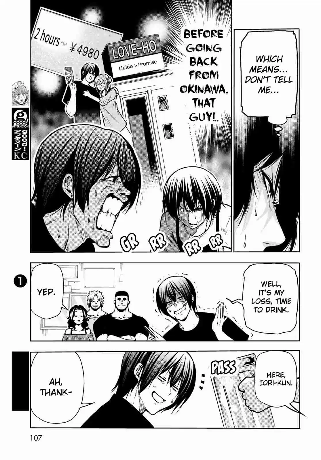 Grand Blue 70 Death game