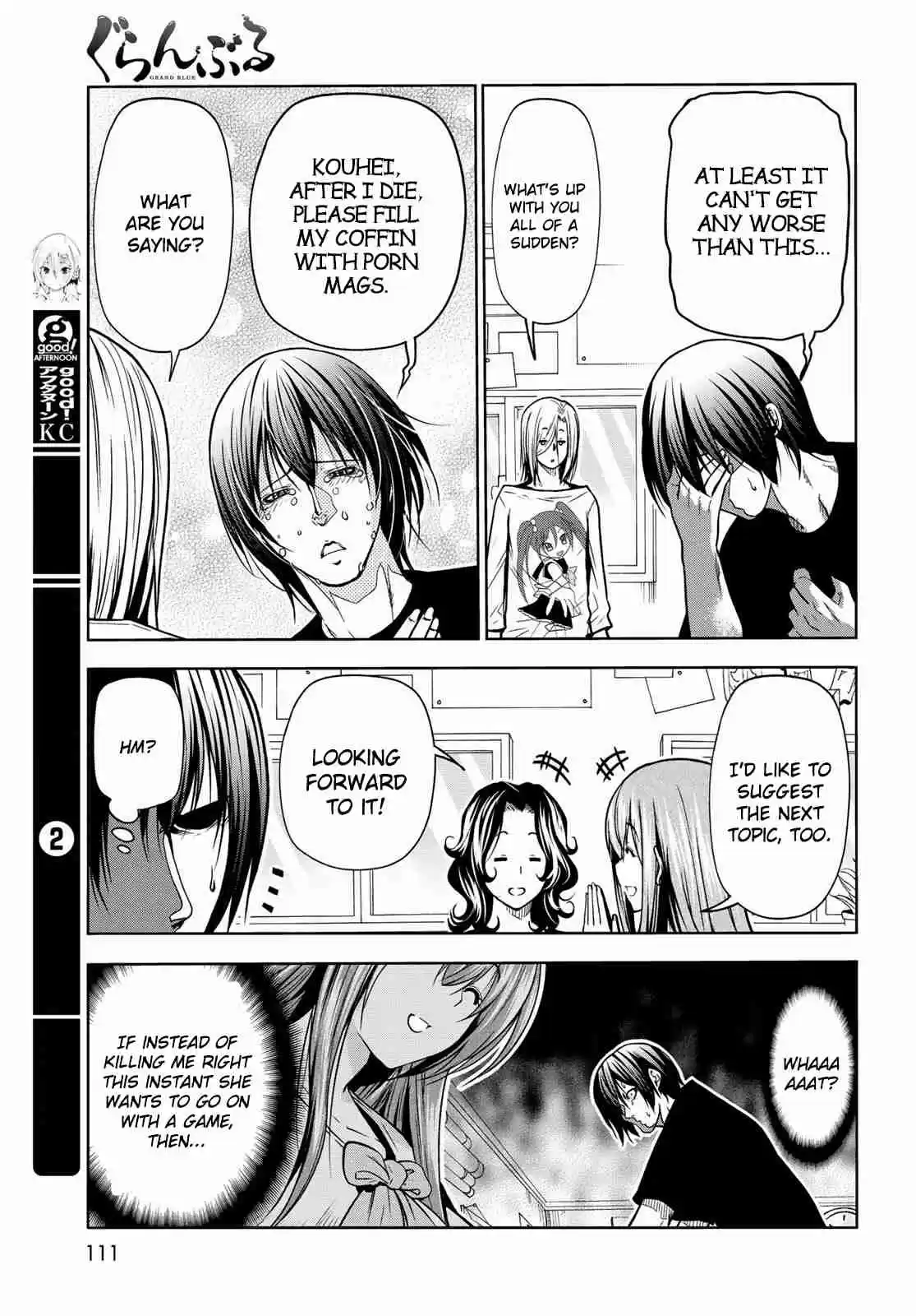 Grand Blue 70 Death game