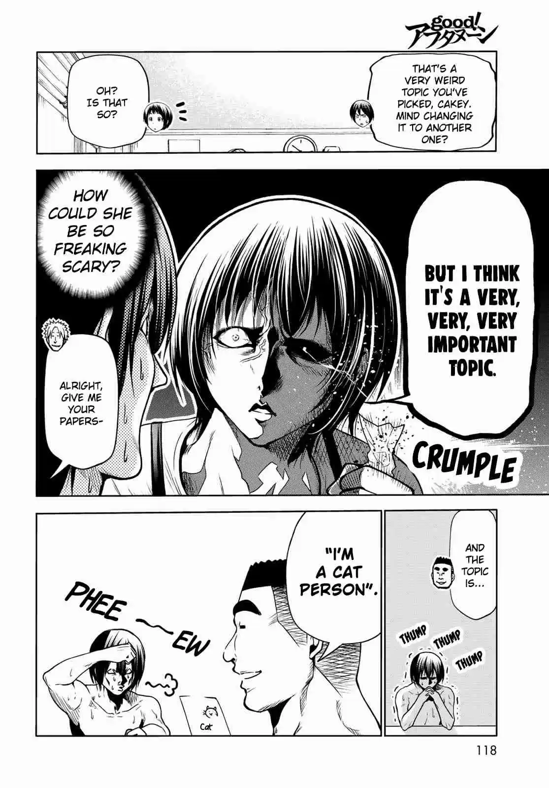 Grand Blue 70 Death game