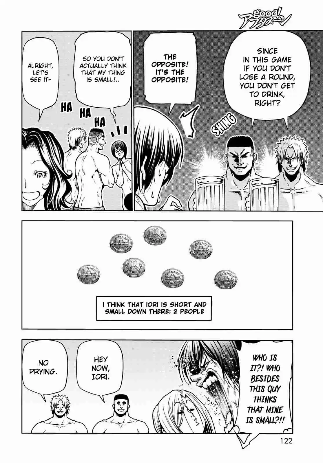 Grand Blue 70 Death game