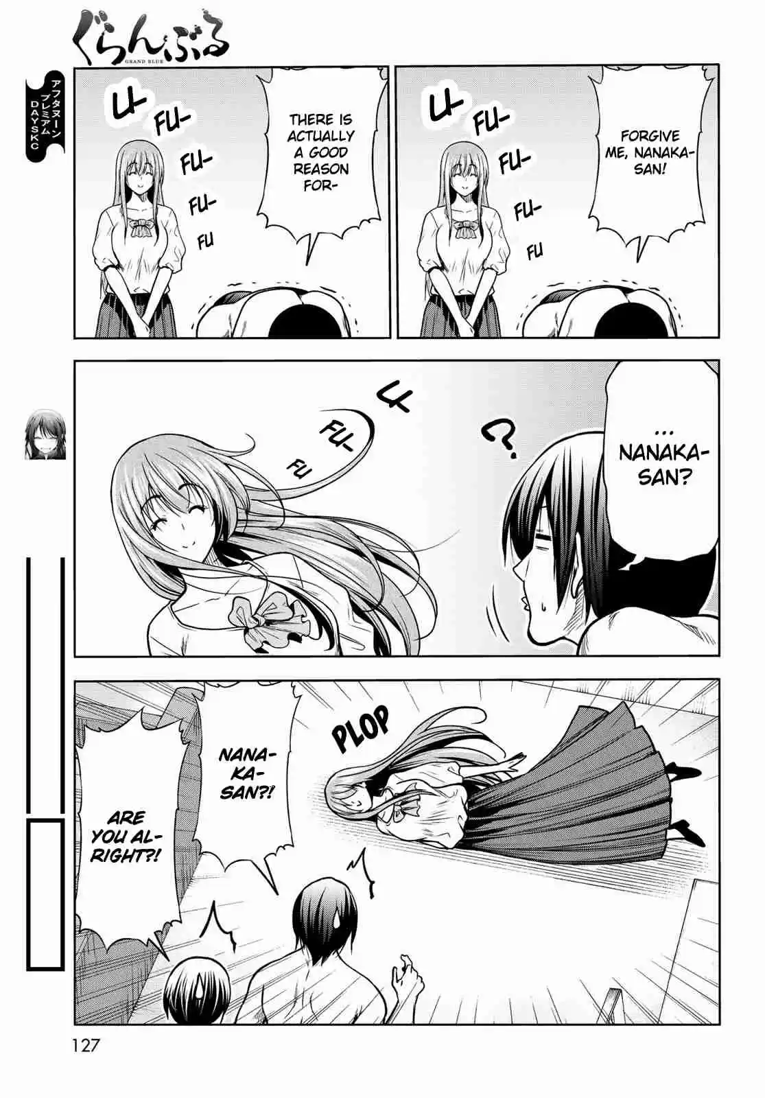 Grand Blue 70 Death game