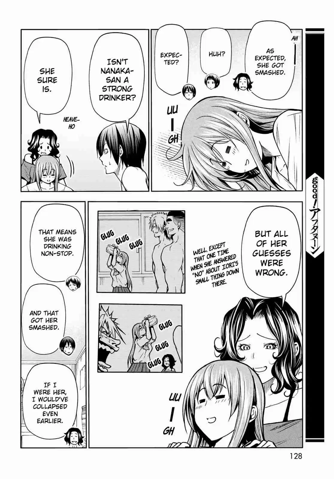 Grand Blue 70 Death game