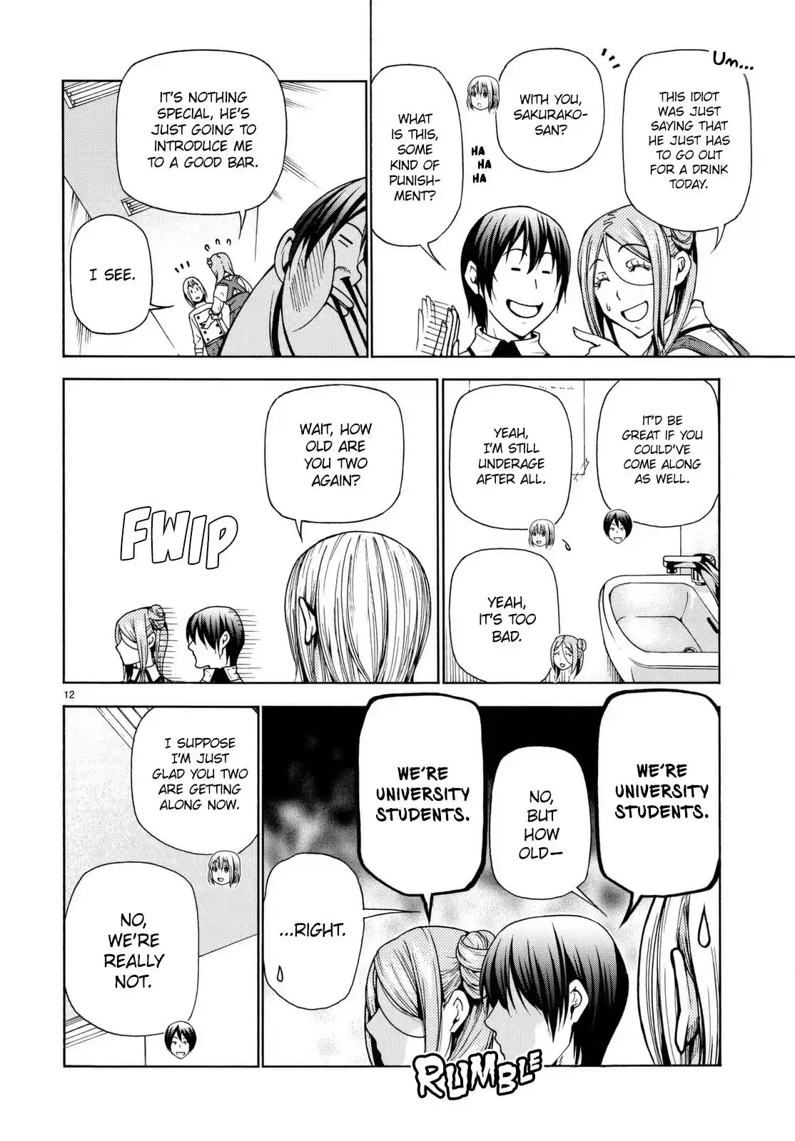 Grand Blue Chapter 37.1