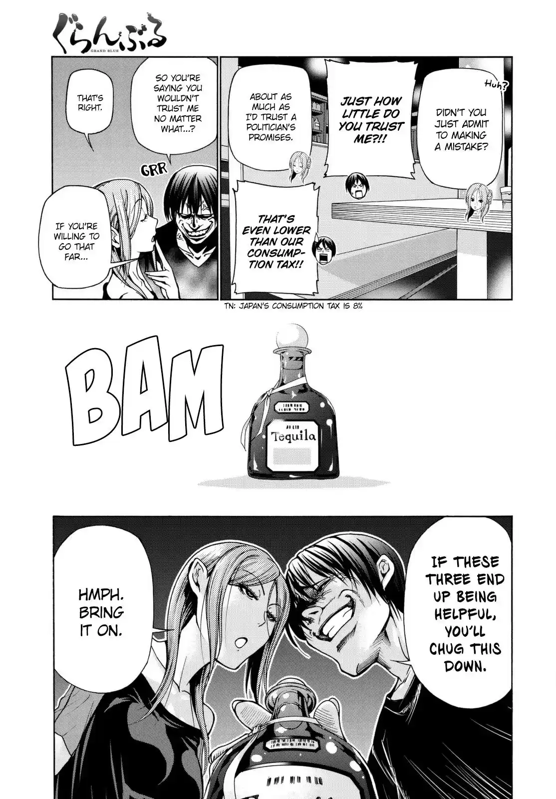 Grand Blue Chapter 37.1