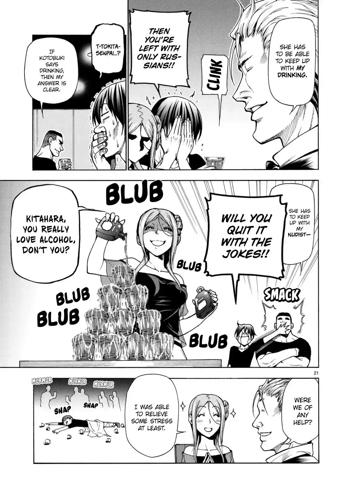 Grand Blue Chapter 37.1