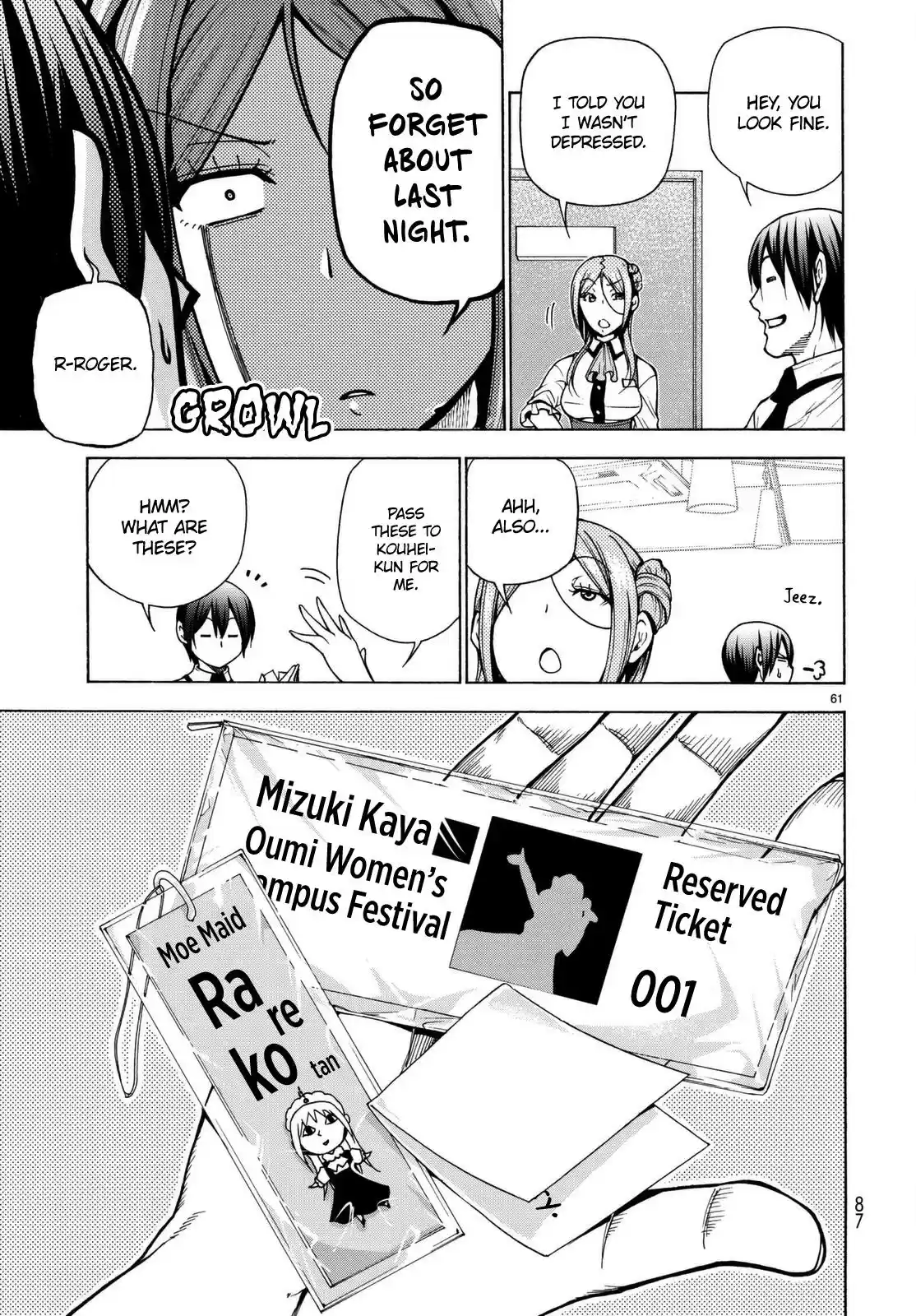 Grand Blue Chapter 37.1