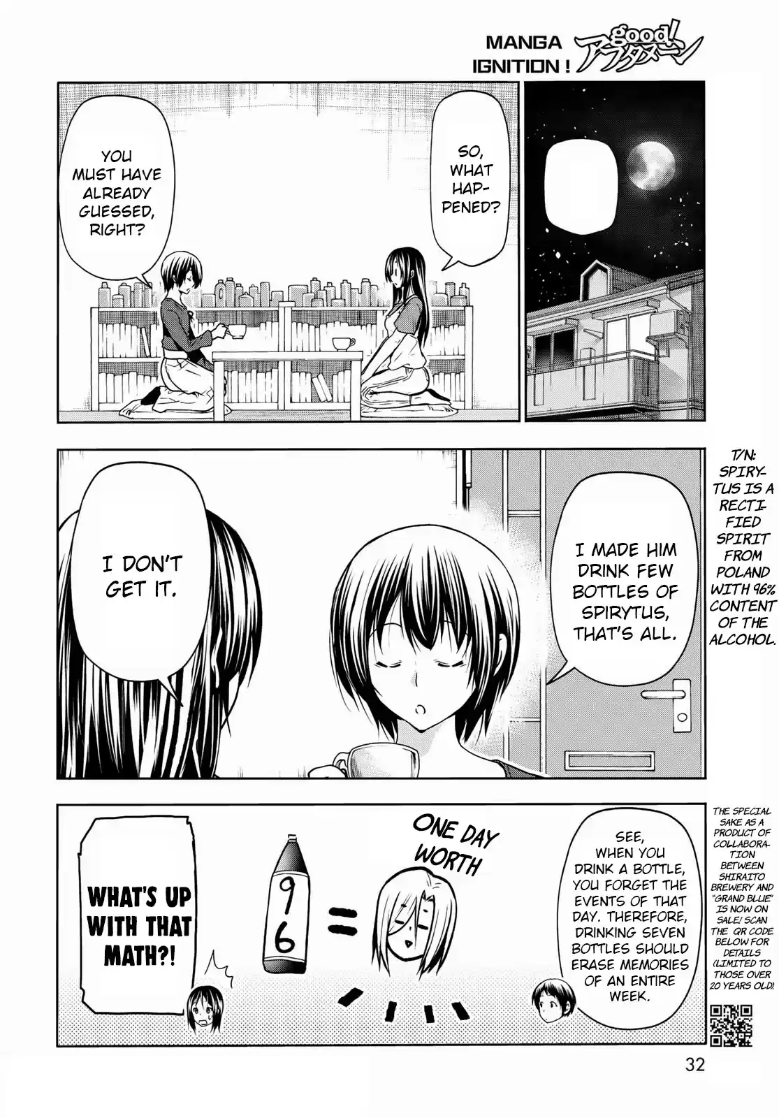 Grand Blue Chapter 72