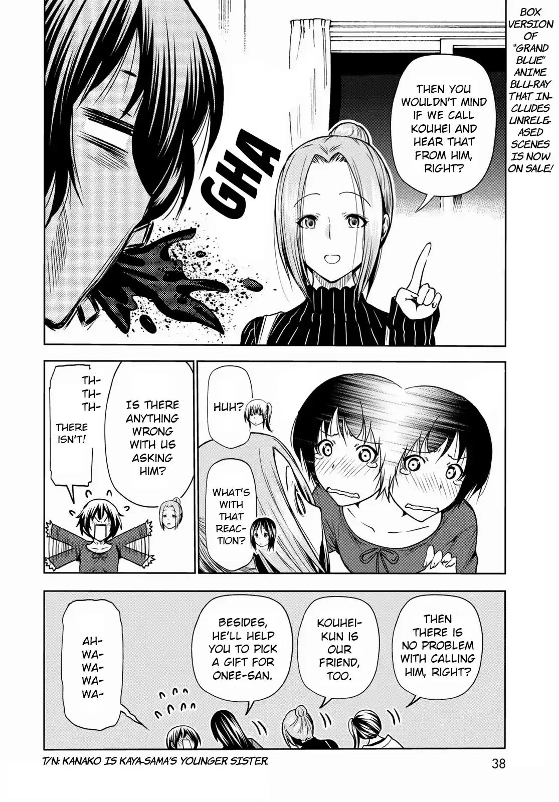 Grand Blue Chapter 72