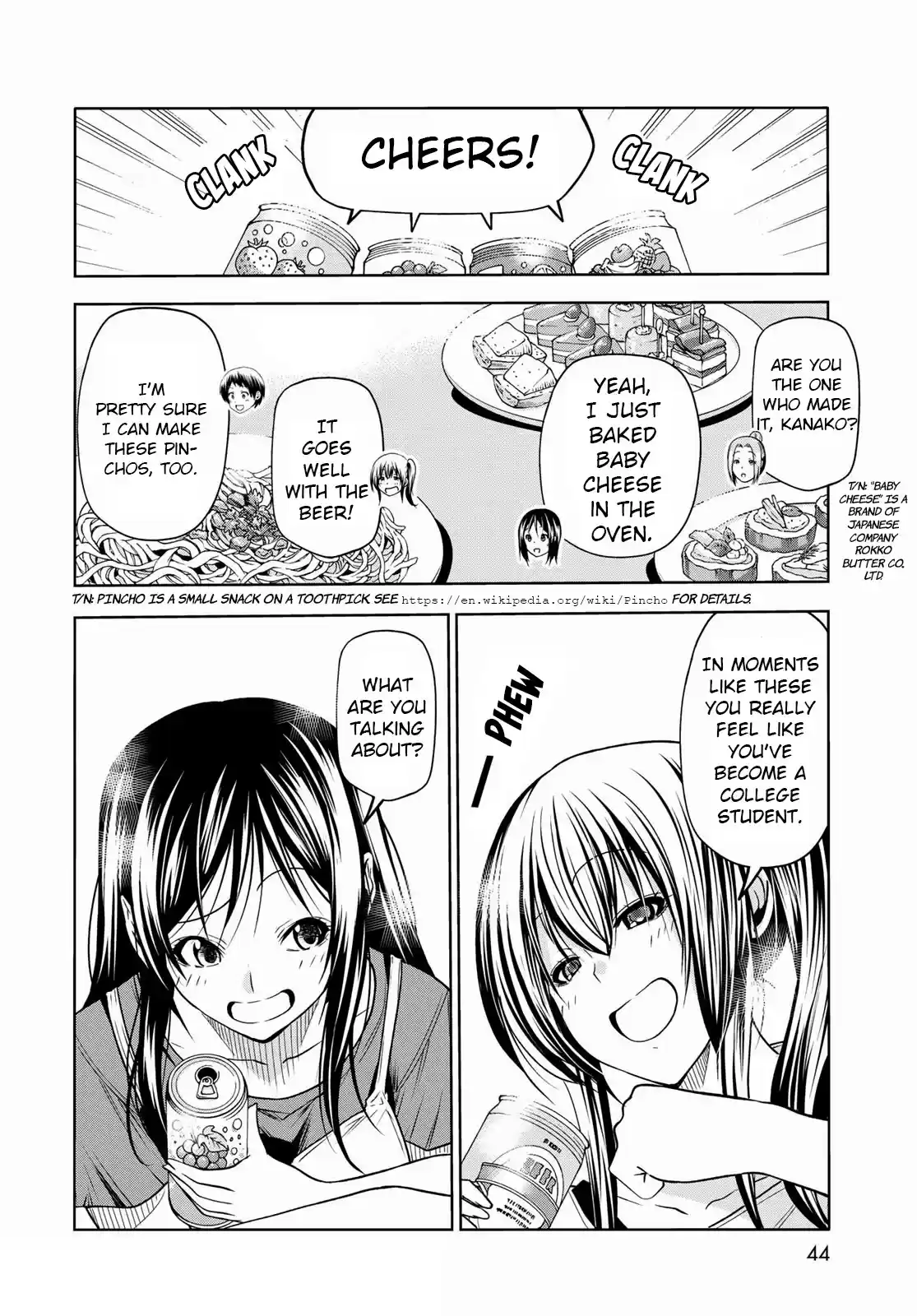 Grand Blue Chapter 72