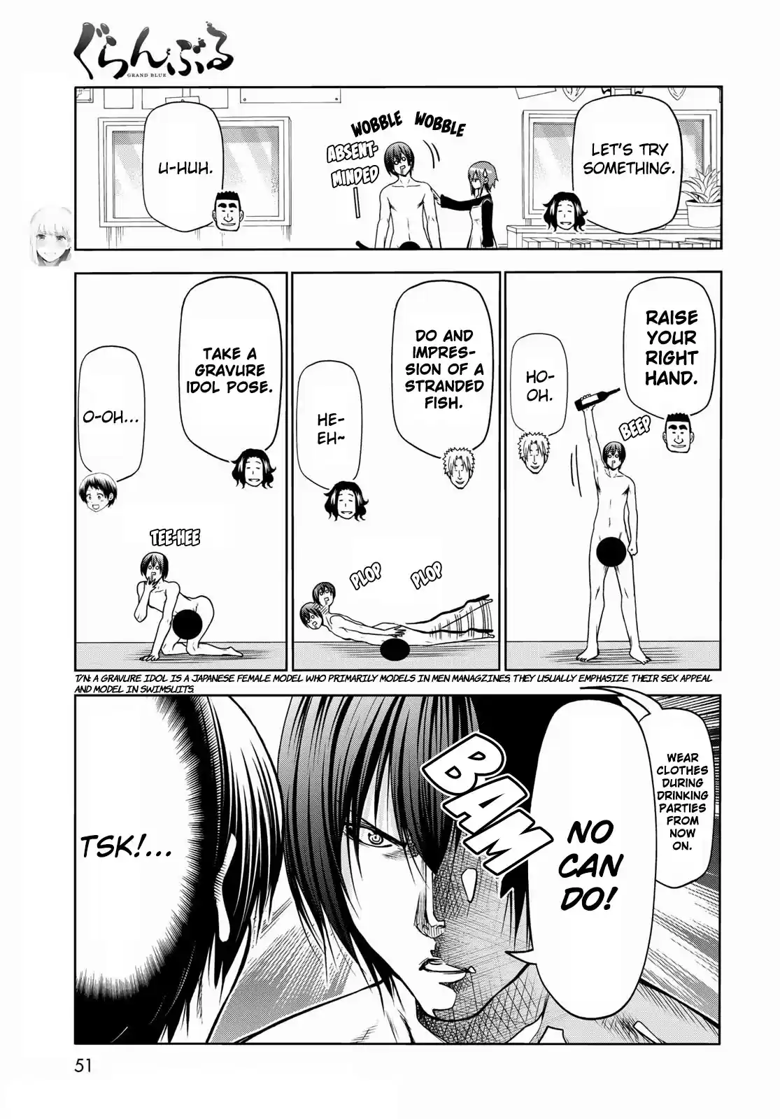 Grand Blue Chapter 73