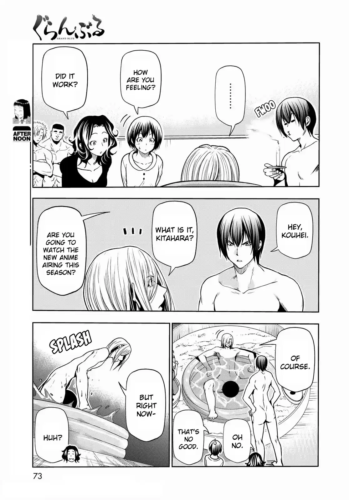 Grand Blue Chapter 73