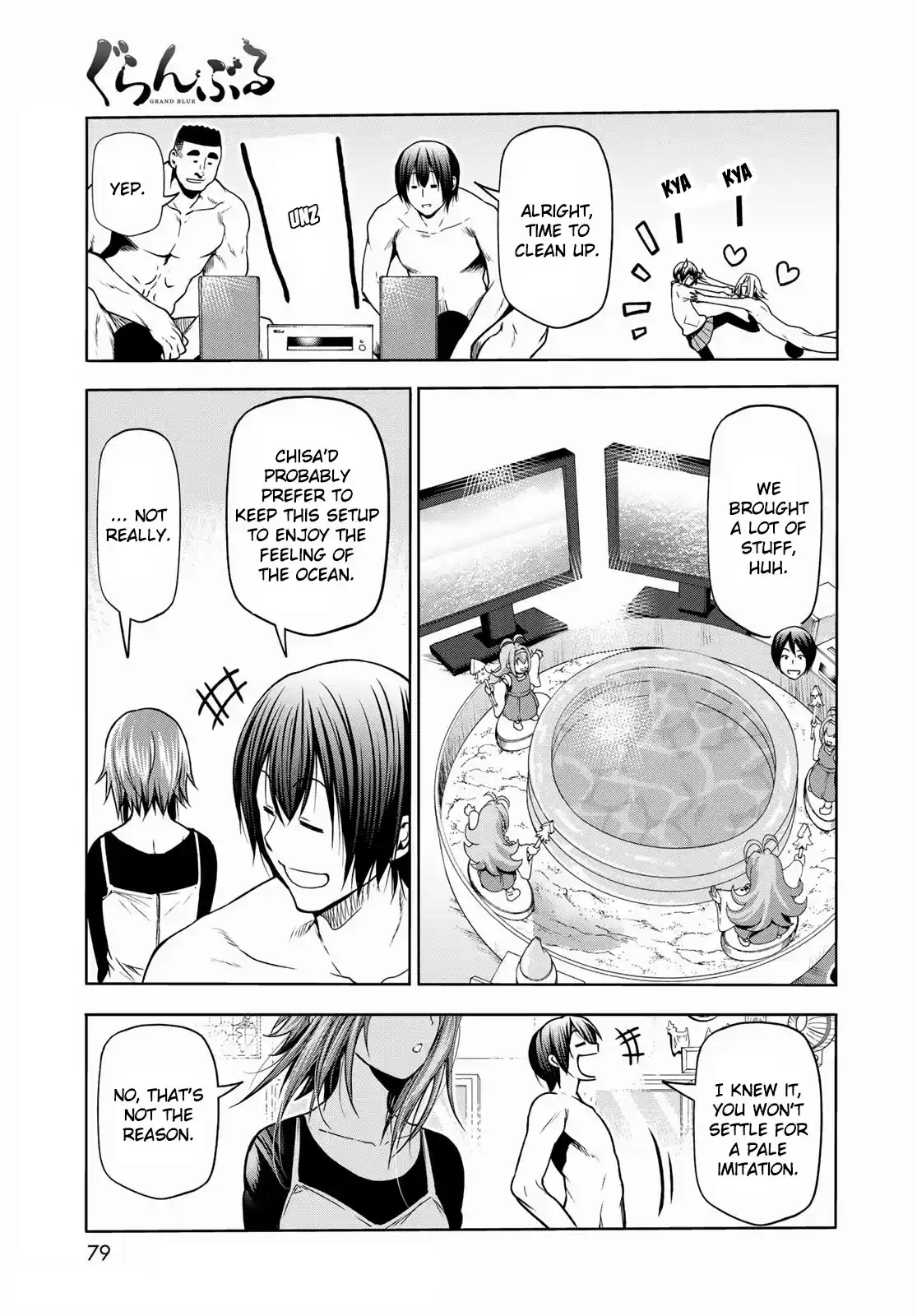 Grand Blue Chapter 73