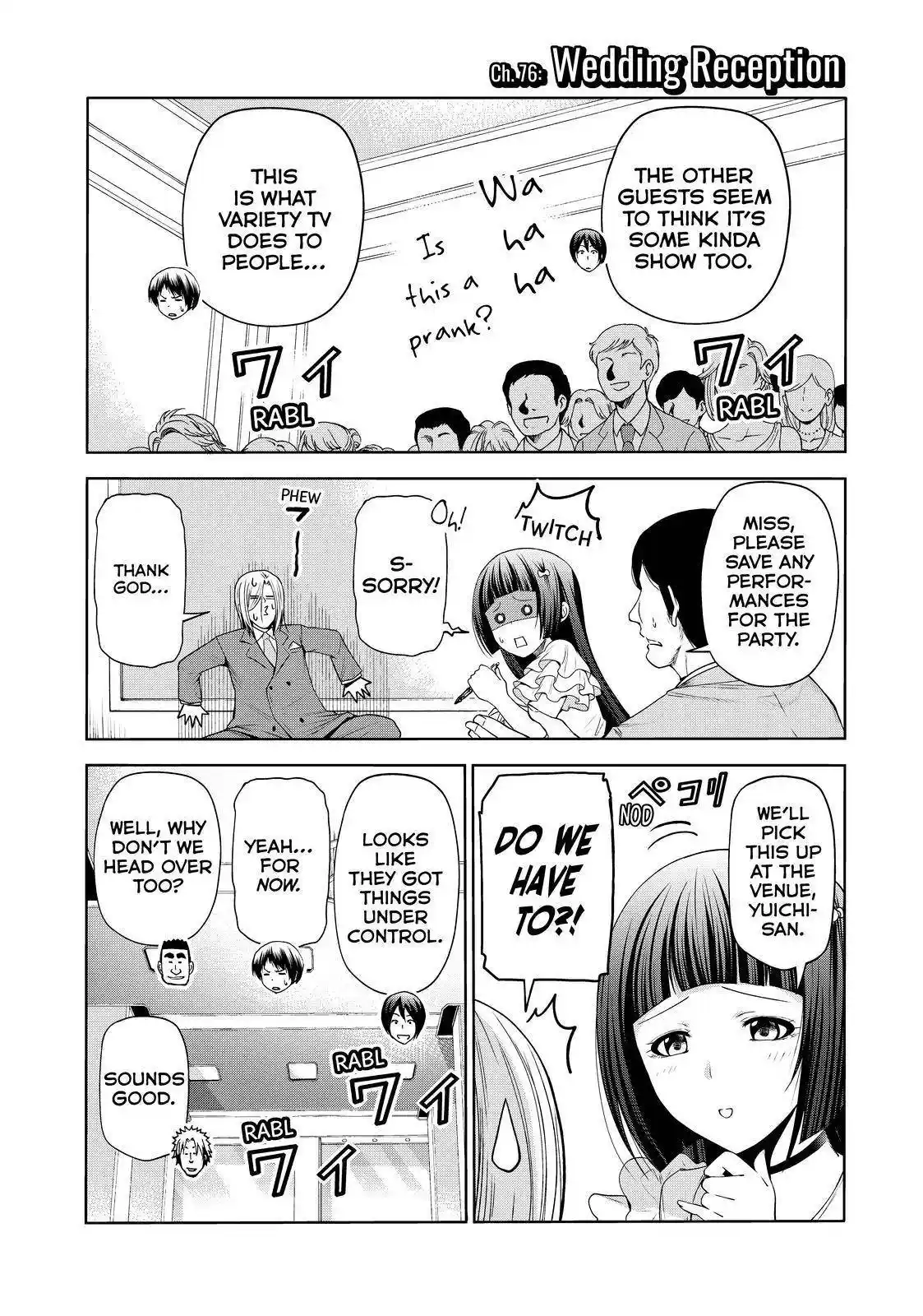 Grand Blue Chapter 76