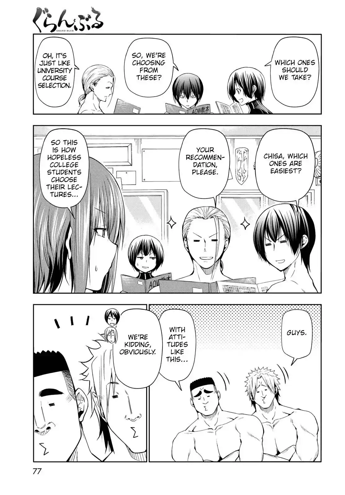 Grand Blue Chapter 80.1